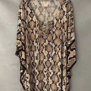 MICHAEL KORS- BRAND NEW SNAKESKIN SHIRT!
